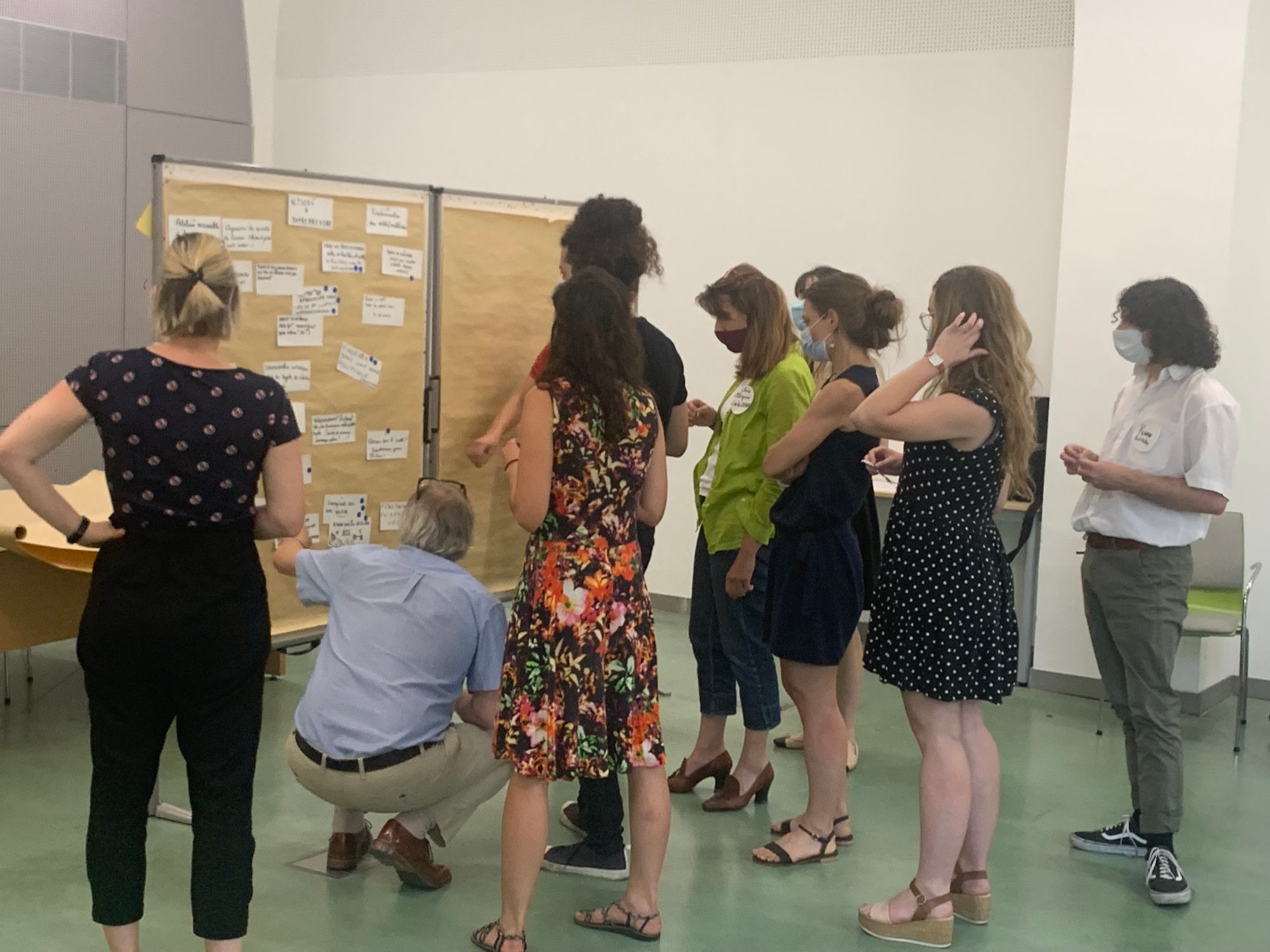 Premier atelier de conception du tiers-lieu de l'aménagement