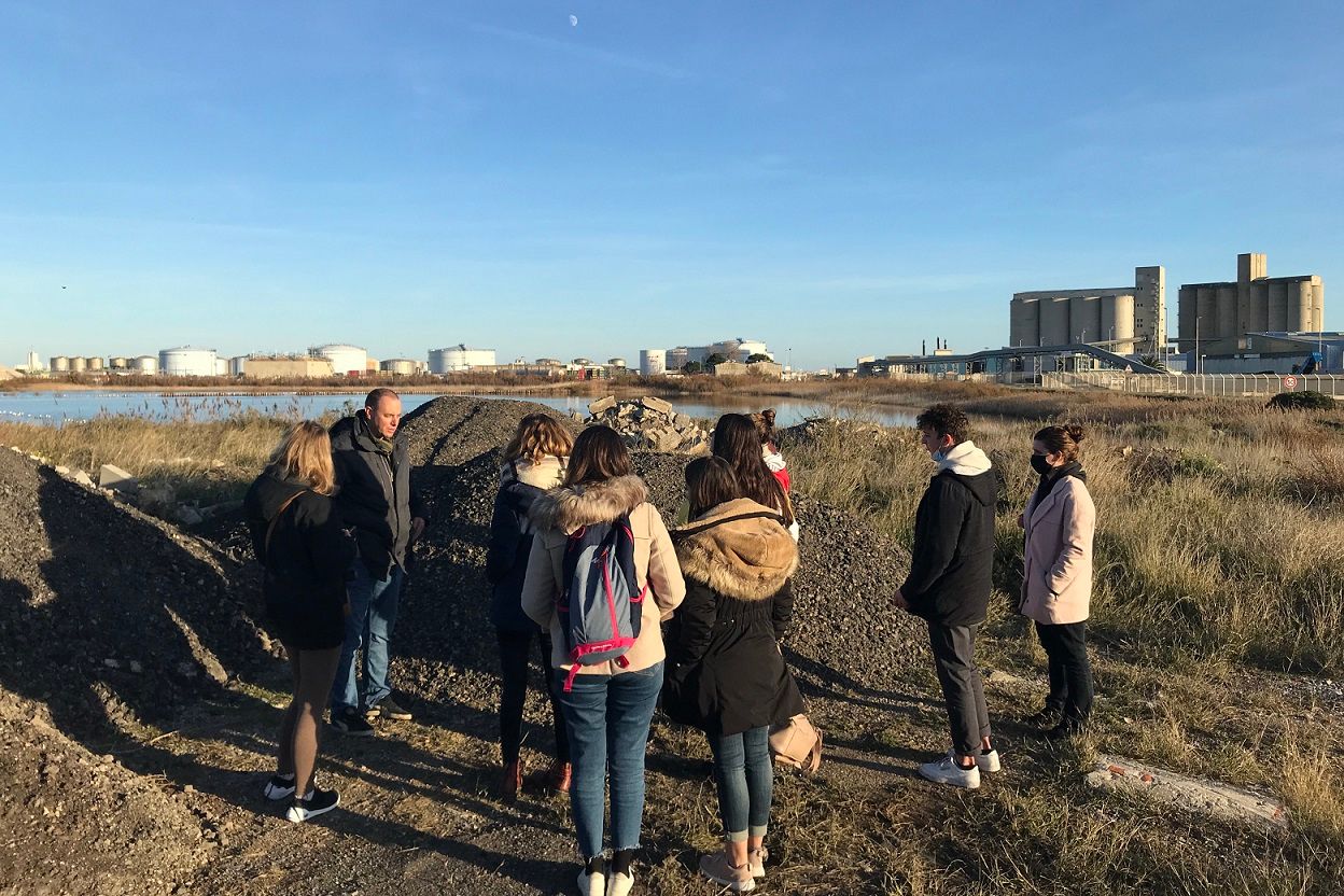 Visite du site Hyd'Occ à Port-la-Nouvelle