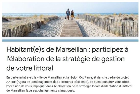 Enquête citoyenne à Marseillan
