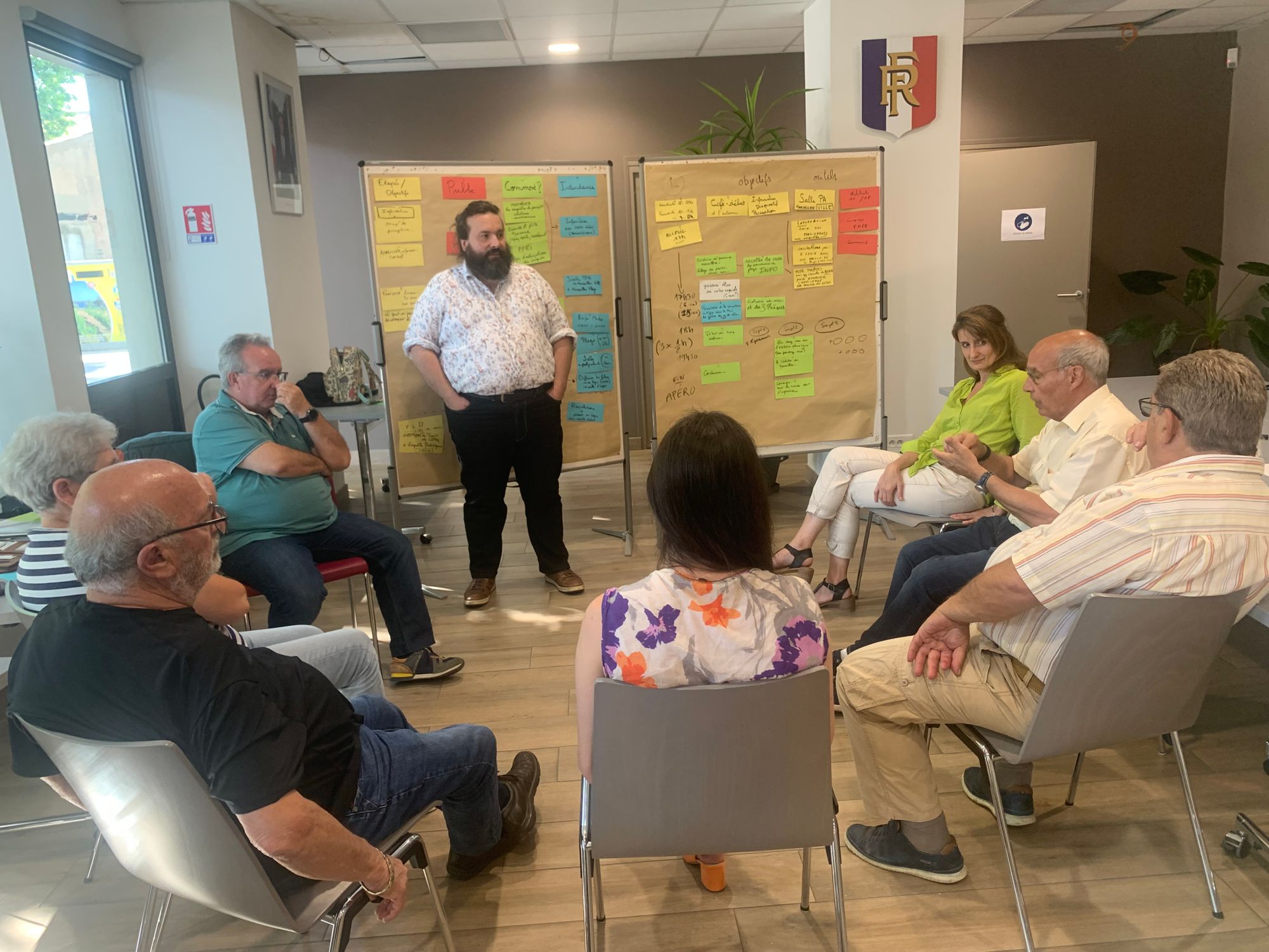 Formation-action des élus de Marseillan.