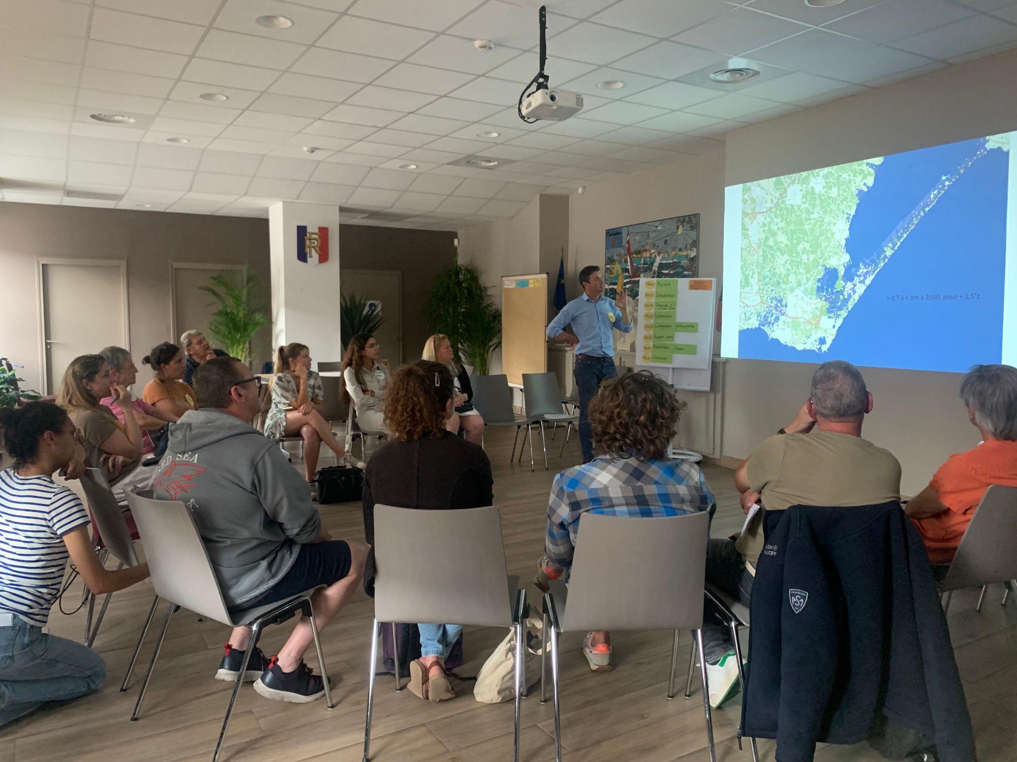 Premier atelier participatif à Marseillan