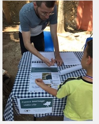 L'équipe AATRE à la guinguette volante du 24 mai 2023 à Mèze